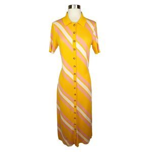 Derek Lam 10 Crosby Aurelia Waist Tie Sweater Dress - Size Small